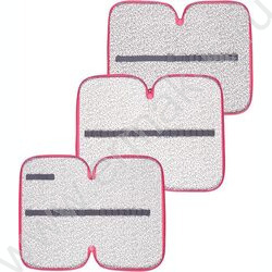 Пенал б/наполн. 3молнии 205x108мм "Lovely Little Friends", картон с конгрев. тиснением NEW | Фото 3