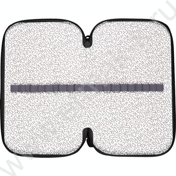 Пенал б/наполн. 3молнии 205x108мм "Super Turbo", картон с покрытием из фольги с конгрев. тиснени | Фото 2