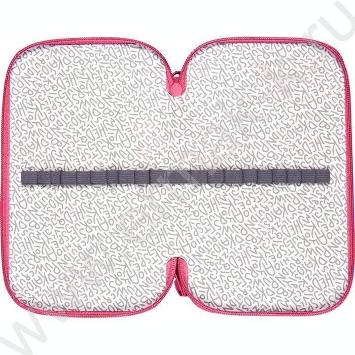 Пенал б/наполн. 3молнии 205x108мм "MooreCafe", картон с покрытием из фольги с конгрев. тиснением NEW | Фото 2