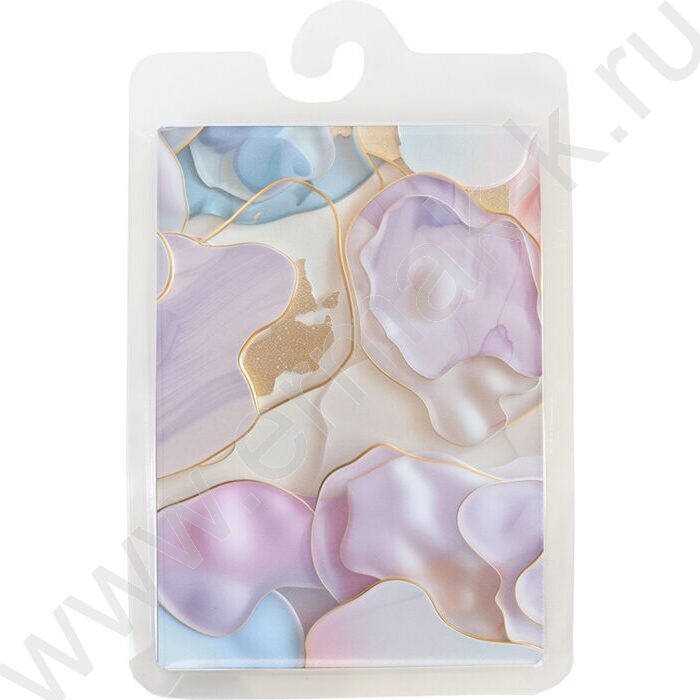 Обложка д/паспорта ПВХ "Пастельный флюид" | Фото 1