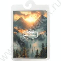 Обложка д/паспорта ПВХ "Горные вершины" NEW | Фото 1