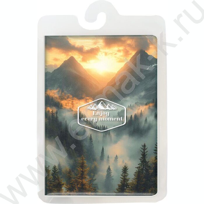 Обложка д/паспорта ПВХ "Горные вершины" | Фото 1