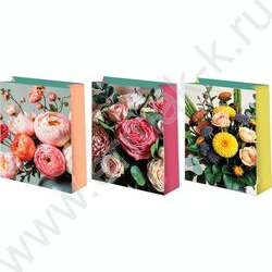 Пакет подарочный бумажный 14*20см Женский микс NEW | Фото 1