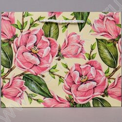 Пакет подарочный бумажный 23*18см Женский микс NEW | Фото 4