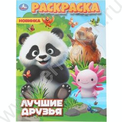 Раскраска А4 Лучшие друзья NEW | Фото 1