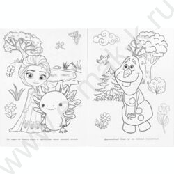 Раскраска А4 Лесные истории NEW | Фото 5