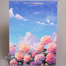 Пакет подарочный бумажный 33*45см Женский микс NEW | Фото 5