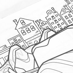 Раскраска А4 Бомбическая.Супер автомобили NEW | Фото 6