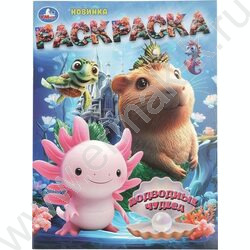 Раскраска А4 Подводные чудеса NEW | Фото 1