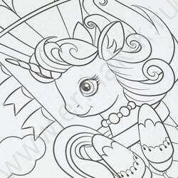 Раскраска А4 Мир чудесных единорогов NEW | Фото 6