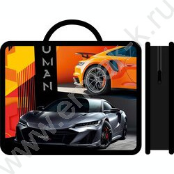 Папка д/тетрадей А4 пластик с ручками Sport car NEW | Фото 1