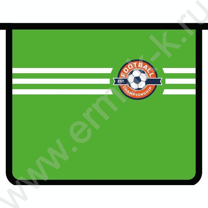 Папка д/тетрадей А5 пластик молния сверху Football fan | Фото 1