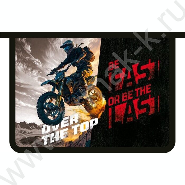 Папка д/тетрадей А5 пластик молния сверху Самый быстрый | Фото 1