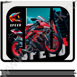 Папка д/труда А4 пластик молния вокруг Moto gt NEW | Фото 1