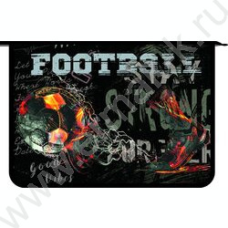 Папка д/труда А4 пластик молния сверху, широкая Удар NEW | Фото 1