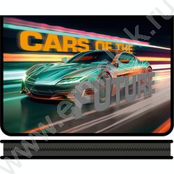 Папка д/труда А4 пластик молния вокруг "Машина будущего" NEW | Фото 1