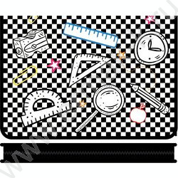 Папка д/труда А4 пластик молния вокруг "Школьный набор" NEW | Фото 1