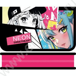 Пенал б/наполн. 1молния 190*115мм Аниме взгляд /большой NEW | Фото 1