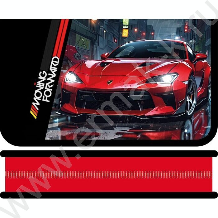 Пенал б/наполн. 1молния 190*115мм Движение /большой | Фото 1