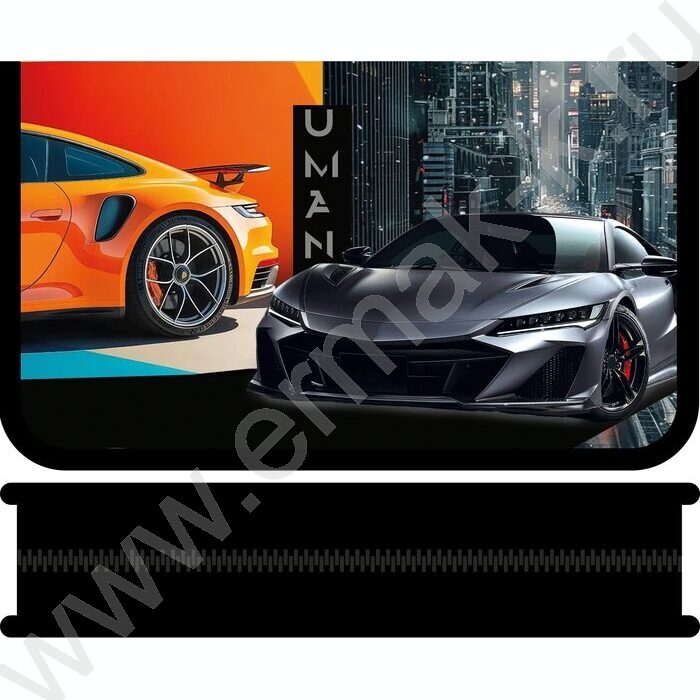 Пенал б/наполн. 1молния 205*115мм МАХ Sport car /большой | Фото 1
