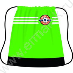 Сумка д/обуви 420*340 цветная с рисунком, ткань "Football fan" NEW | Фото 1