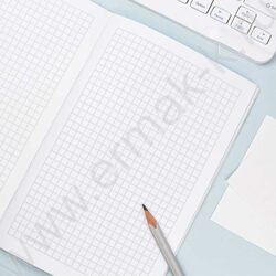 Блокнот  32л 120*185 "Сердечко на полосках" /мат.лам./клетка NEW | Фото 8
