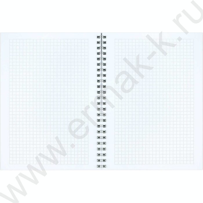 Блокнот  48л А5 спираль "Сердечки на сером" клетка/мат.лам. | Фото 4