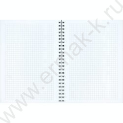 Блокнот  48л А5 спираль "Розовые птицы" клетка/мат.лам. NEW | Фото 4