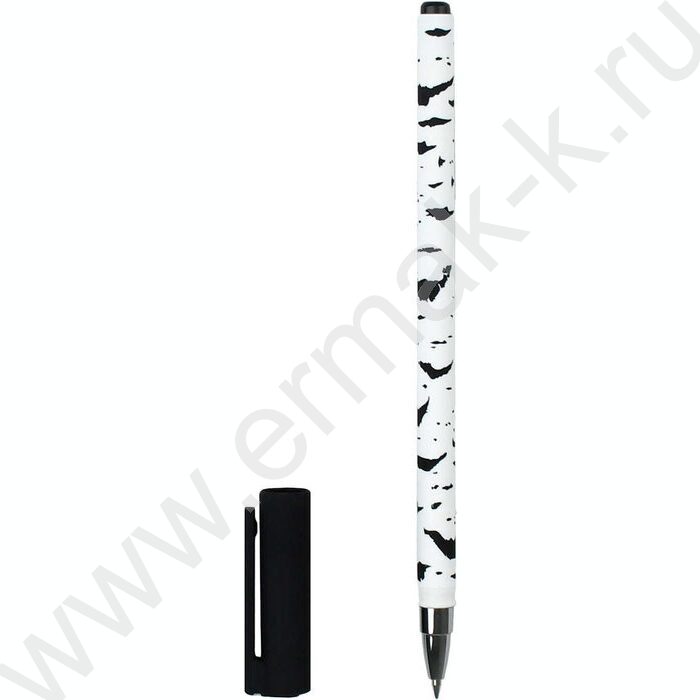 Ручка шар 0,5мм синяя Берёза/покрытие софт-тач/ | Фото 1