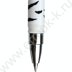 Ручка шар 0,5мм синяя Берёза/покрытие софт-тач/ | Фото 3