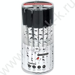 Ручка шар 0,5мм синяя Берёза/покрытие софт-тач/ | Фото 5