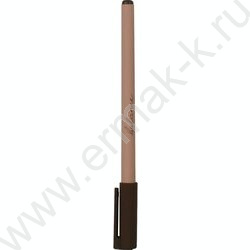 Ручка шар 0,5мм синяя Баланс.Коричневый /софт-тач/ | Фото 2