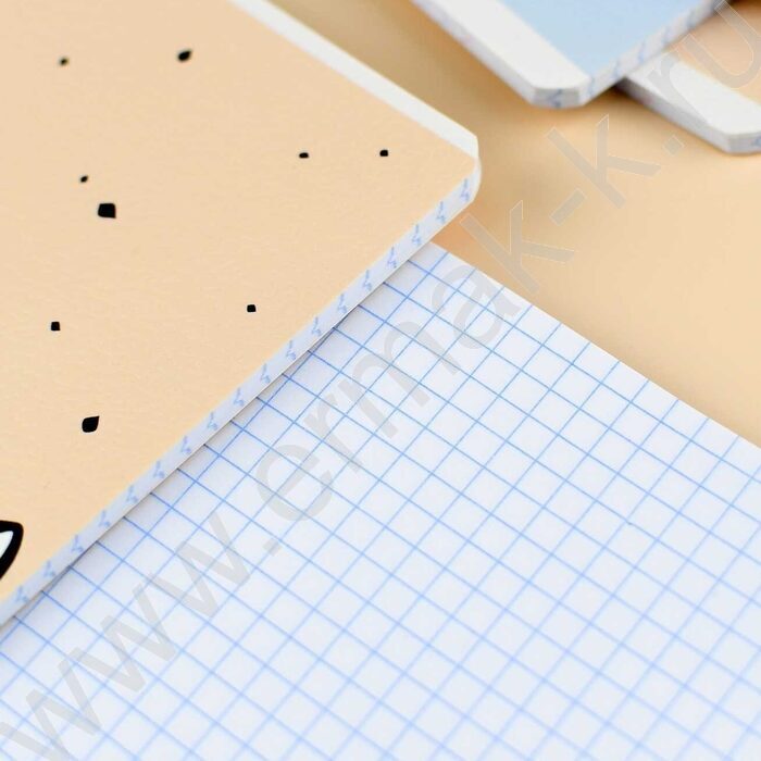 Тетрадь  48л клетка "Пушистые мечтатели" /мат.лам/ ассорти | Фото 8