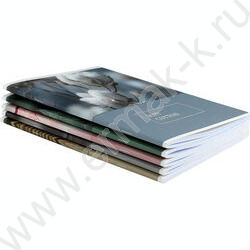 Тетрадь  48л клетка "Красота природы" /ламинация "софт-тач" вельвет/ ассорти NEW | Фото 6