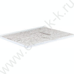 Тетрадь  96л А4 клетка/спираль "Цветочный паттерн" /мат.лам./ NEW | Фото 2