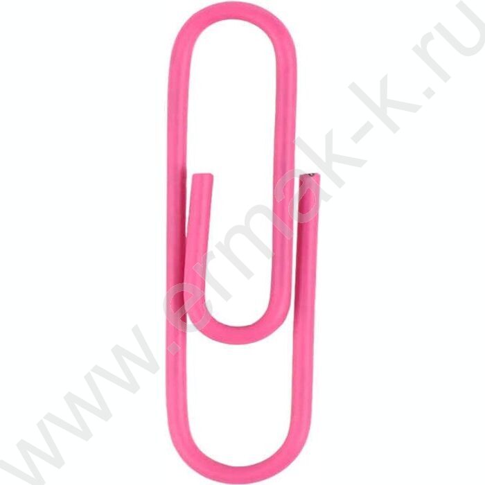 Скрепки 28мм /100шт малиновые "Мишка в шапочке" | Фото 2