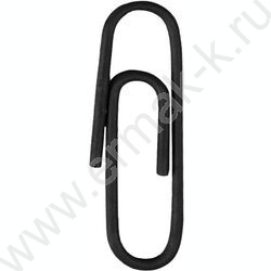 Скрепки 28мм /100шт черные "Чёрный котик" NEW | Фото 2