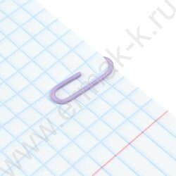 Скрепки 28мм /100шт сиреневые "Пионы" NEW | Фото 3