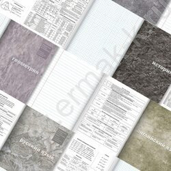 Тетрадь предметная 48л Набор 12шт "ЕСО Текстура" /матов. лам. NEW | Фото 2