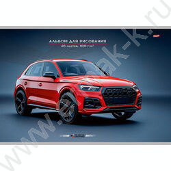 Альбом д/рисования 40л "Авто в городе-5" ассорти NEW | Фото 2