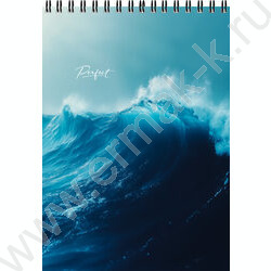 Блокнот  80л А5 спираль "Синее море-1" ассорти NEW | Фото 3