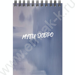 Блокнот  40л А6 спираль "Фразы" ассорти NEW | Фото 3