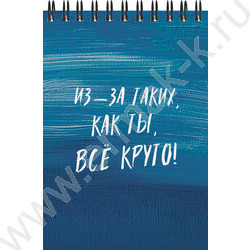 Блокнот  40л А6 спираль "Фразы" ассорти NEW | Фото 5