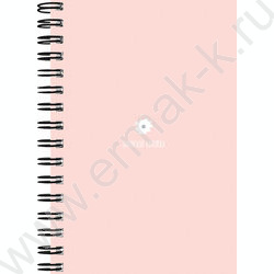 Зап. книжка  80л А6 спираль "Нежные цвета-1" NEW | Фото 3