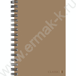 Зап. книжка  80л А6 спираль "Оттенки коричневого" NEW | Фото 2