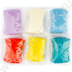 Тесто д/лепки   6цв 330г с формочками NEW | Фото 4