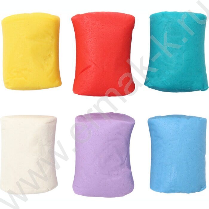 Тесто д/лепки   6цв 330г с формочками | Фото 5