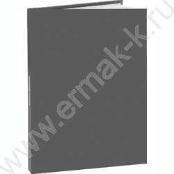 Зап. книжка  80л А5 тв.обл. "Классический серый-2" /глянец/лен/без линовки/ NEW | Фото 1