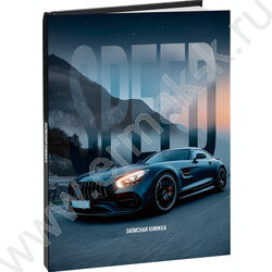 Зап. книжка  80л А5 тв.обл. "Шикарный автомобиль-5" /глянец/лен/без линовки/ NEW | Фото 1