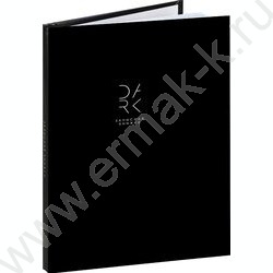 Зап. книжка  48л А6 тв.обл. "Дизайн в чёрном цвете-1" /глянец/лен/ NEW | Фото 1